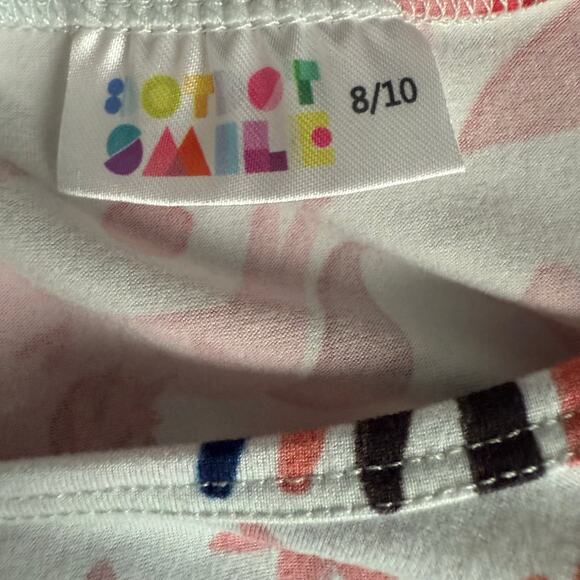 Dot Dot Smile Unicorn Rainbow Cap Sleeve Dress Size 8 10 - Picture 7 of 8